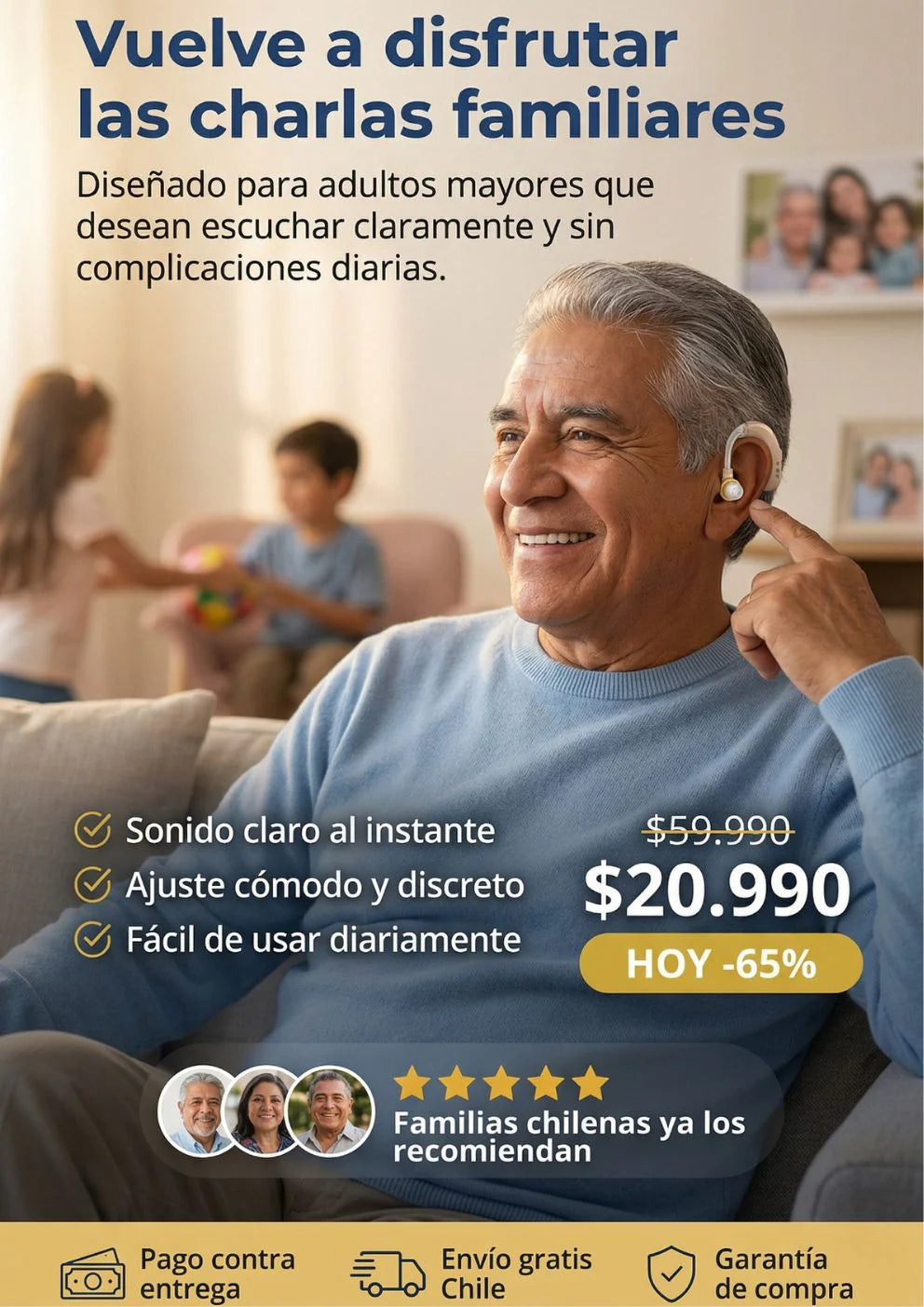 Audífono Amplificador de Sonido