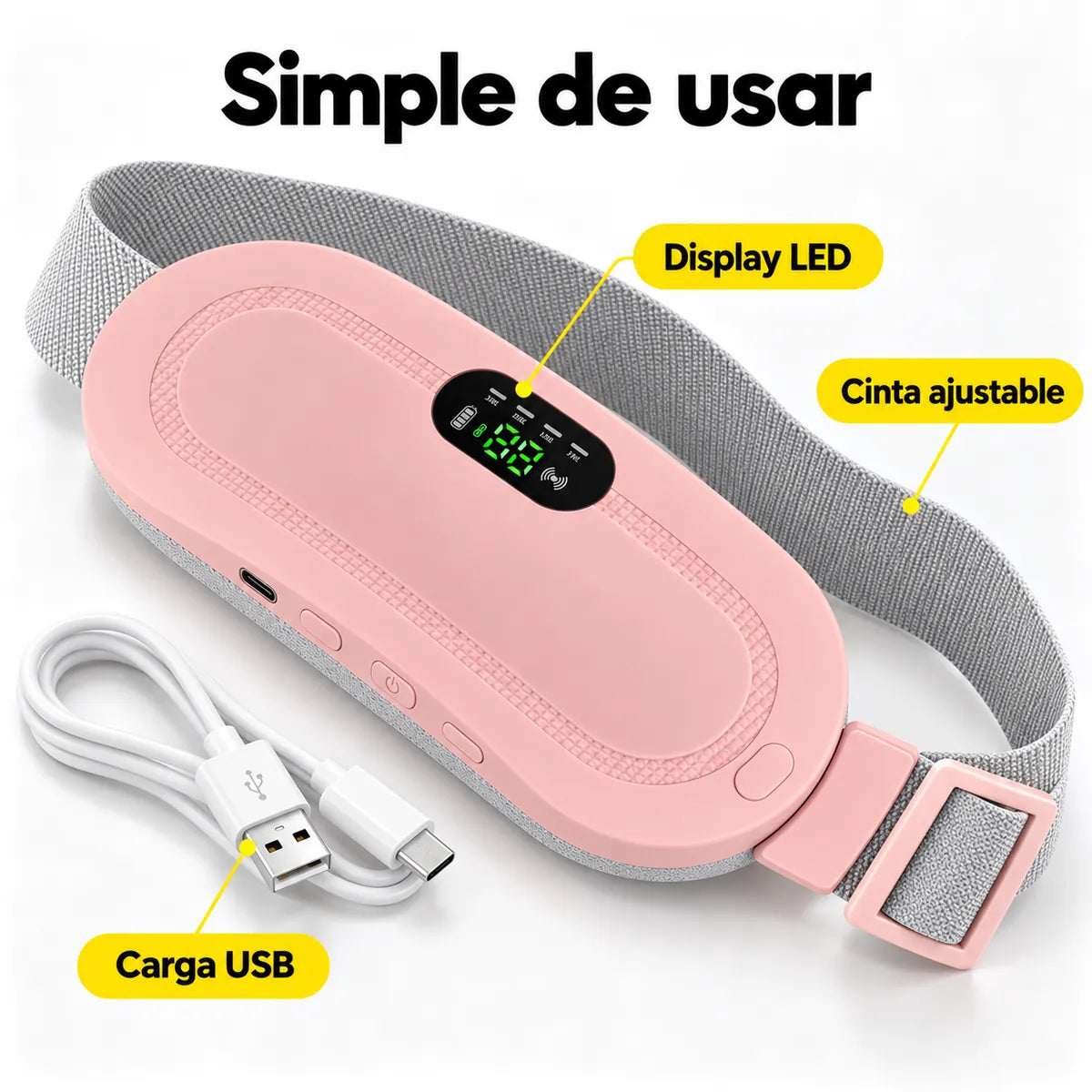 ThermaNova Sync™ Almohadilla Termica Portatil.
